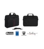 Prolite Laptop Çantası Siyah - Kırmızı - Görsel 8